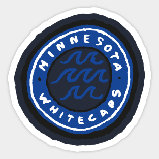 Minnesota Whitecaaaaps 06 Sticker